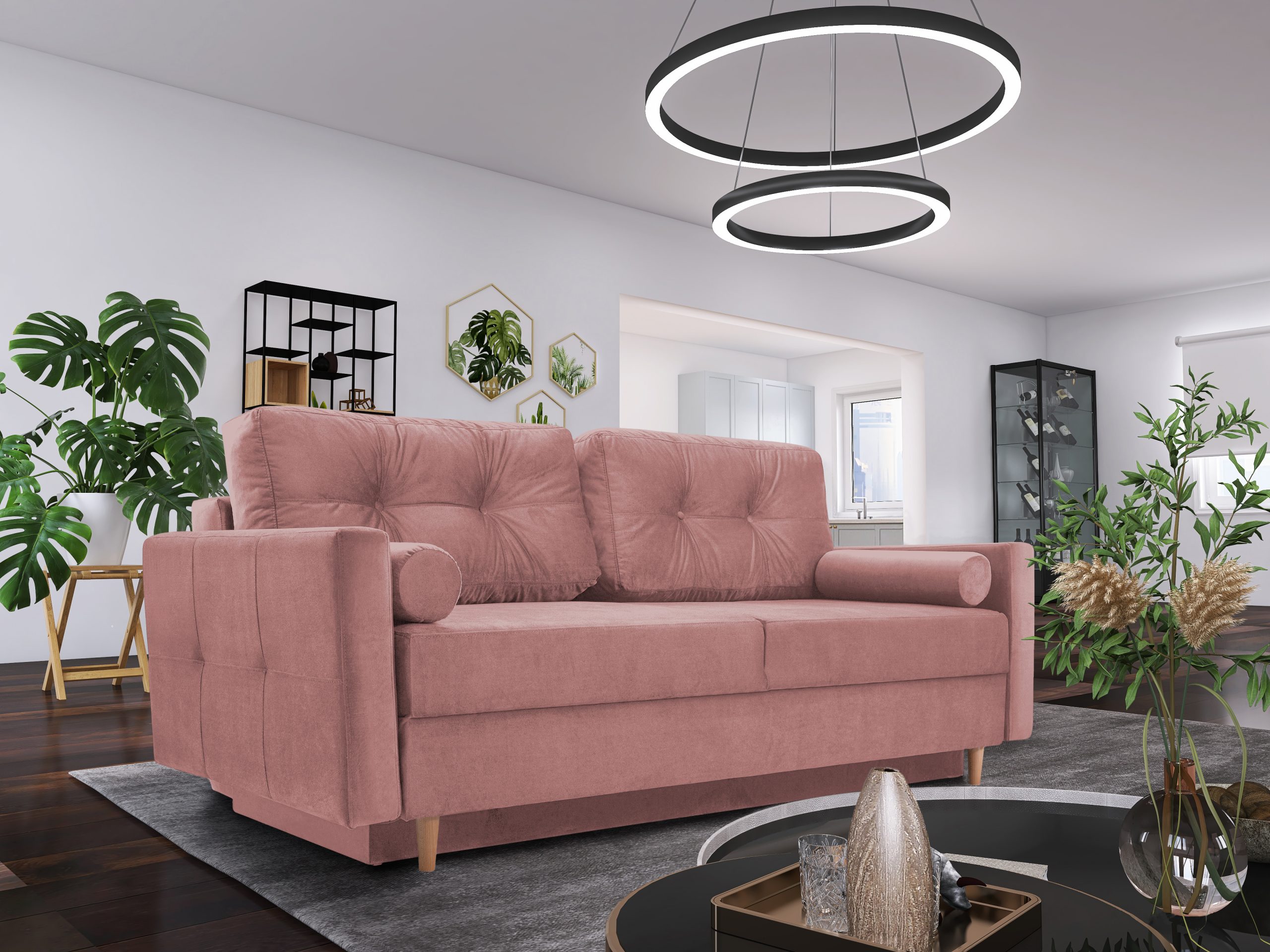 Sofa Kanapa rozkładana HILTON - obrazek 9