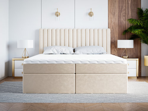 Łóżko kontynentalne Nela